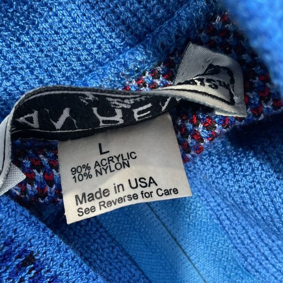 Vintage SAN REMO  Laure Knits Sweater Cardigan Front Zip Women Large Heavy Knit - Picture 8 of 11